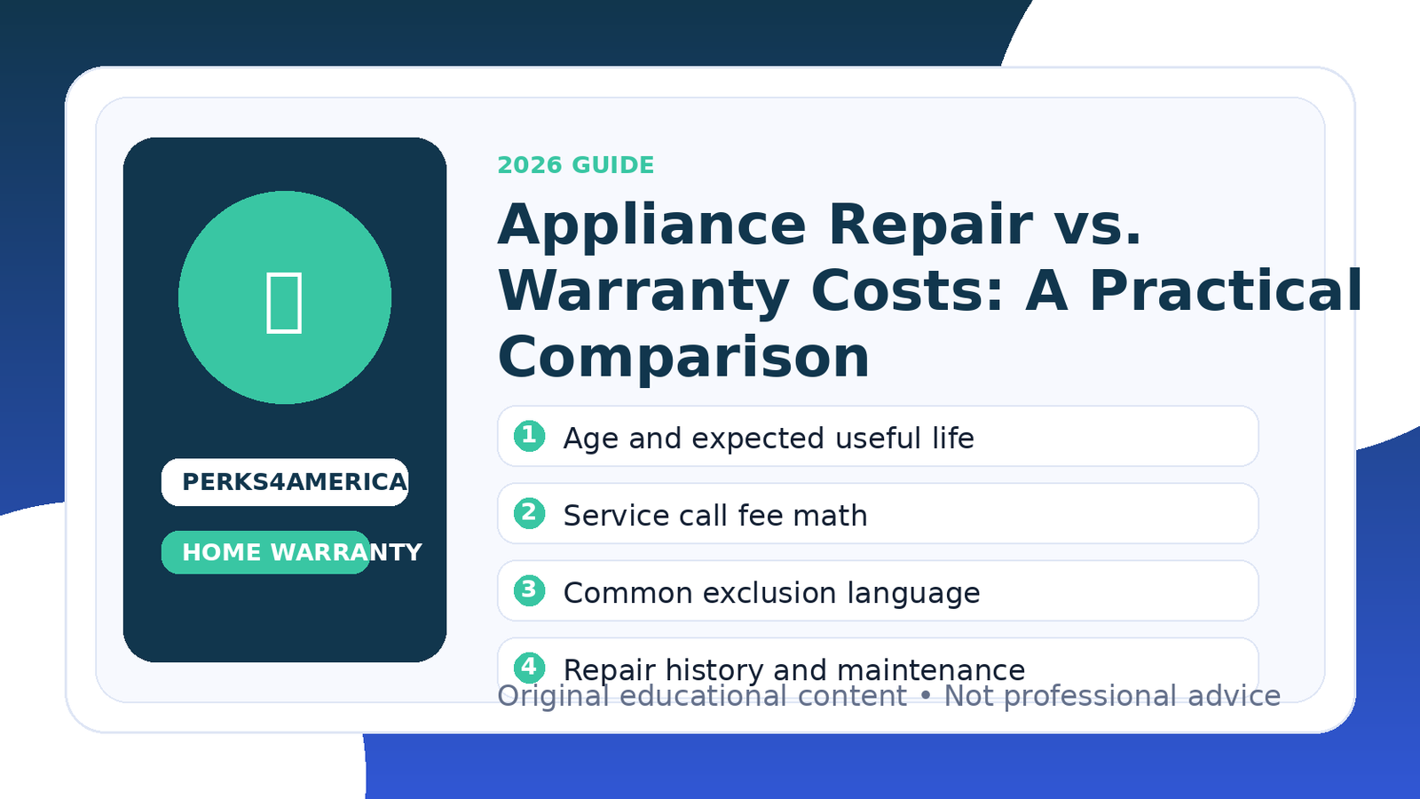 Appliance Repair vs. Warranty Costs: A Practical Comparison